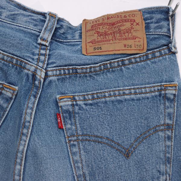 Levi's 501 jeans denim W26 L30 unisex