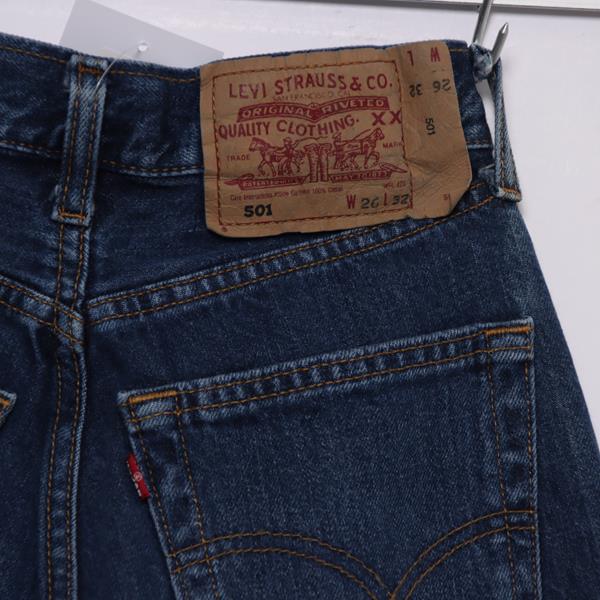 Levi's 501 jeans denim W26 L32 unisex
