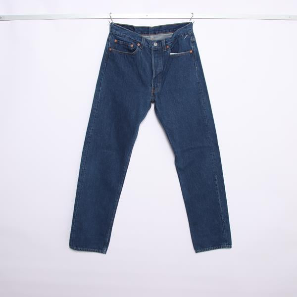 Levi's 501 jeans denim indigo W30 L34 unisex made in USA