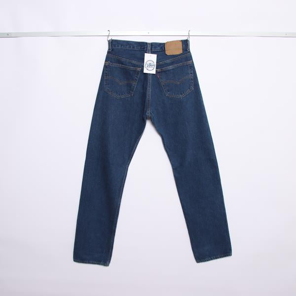 Levi's 501 jeans denim indigo W30 L34 unisex made in USA