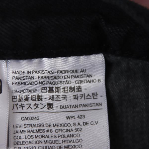 Levi's 501 jeans nero W40 L32 uomo