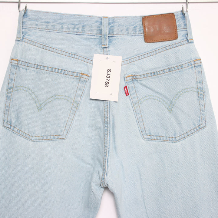 Levi's 501 regular fit W25 L28 jeans in denim da donna