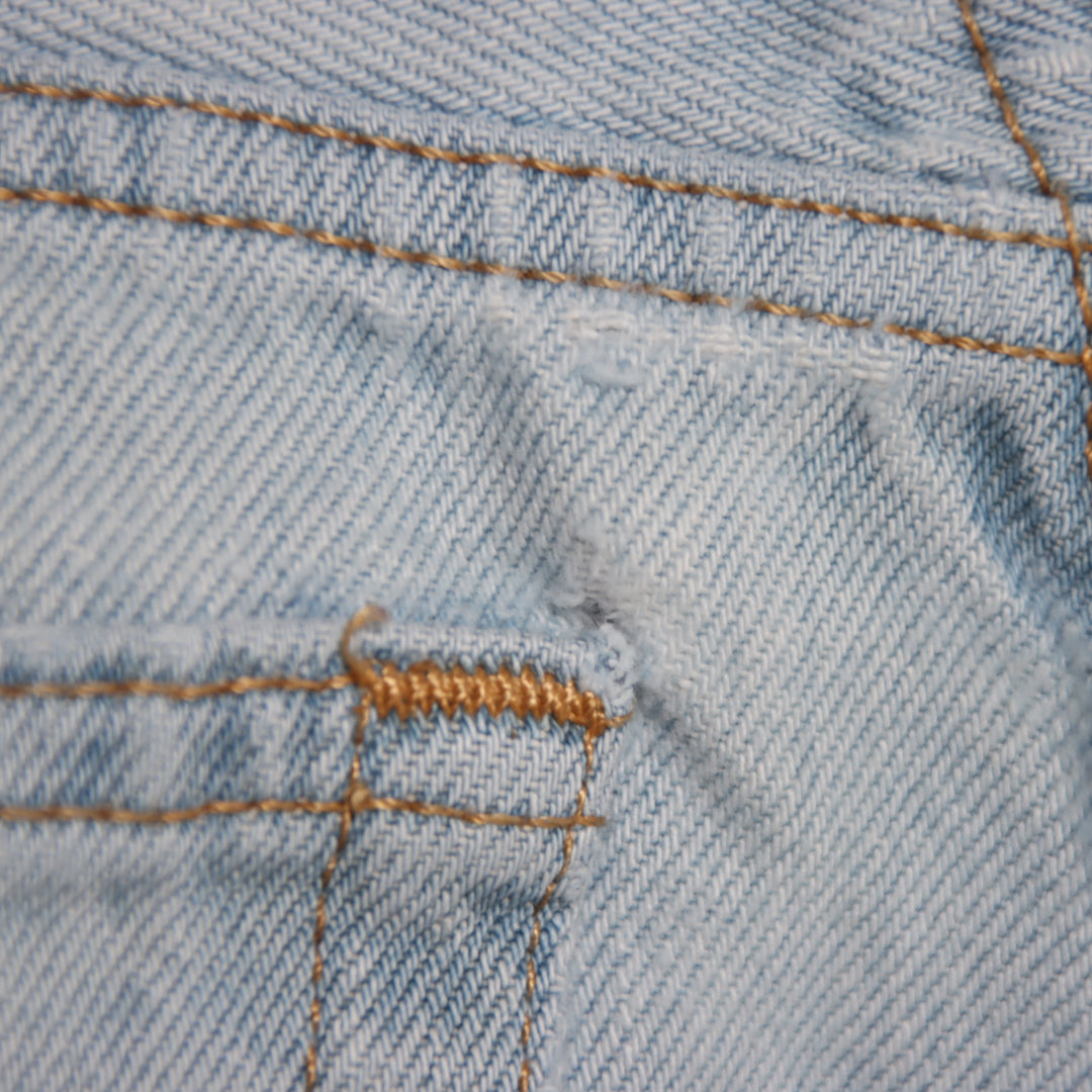 Levi's 501 regular fit W25 L28 jeans in denim da donna