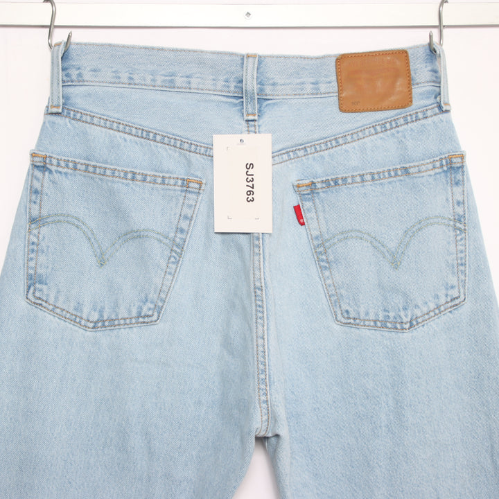 Levi's 501 regular fit W27 L30 jeans in denim da donna