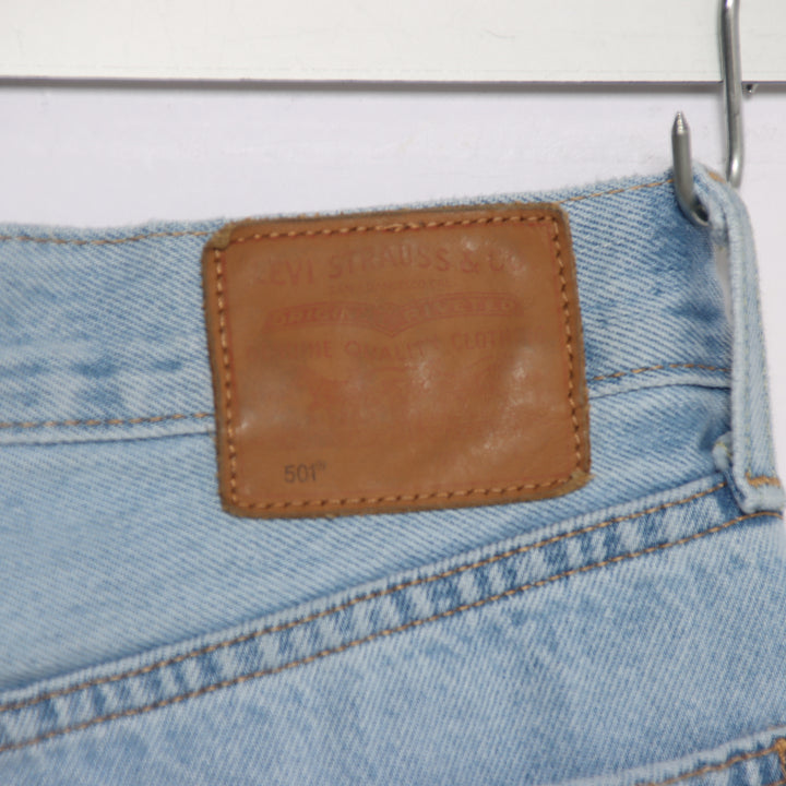 Levi's 501 regular fit W27 L30 jeans in denim da donna