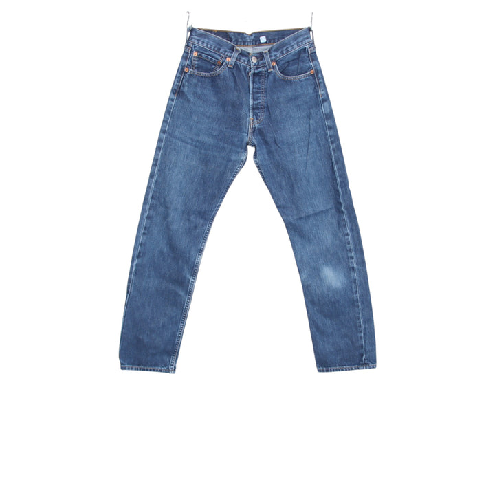 Levi's 501 regular fit W27 L30 jeans in denim da donna