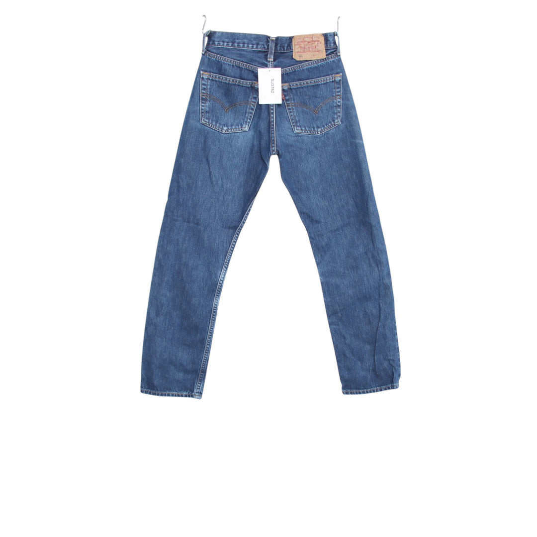 Levi's 501 regular fit W27 L30 jeans in denim da donna