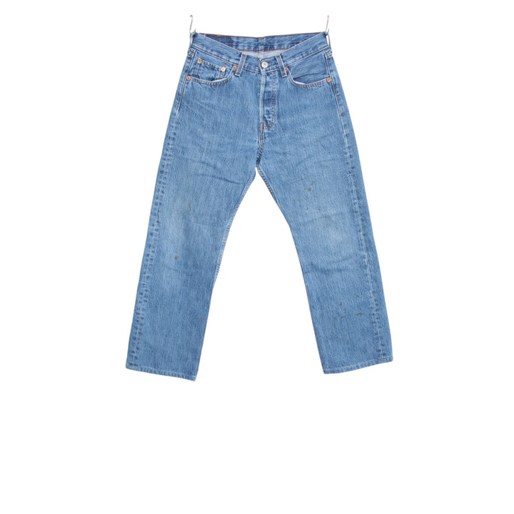 Levi's 501 regular fit W27 L30 jeans vintage in denim da donna