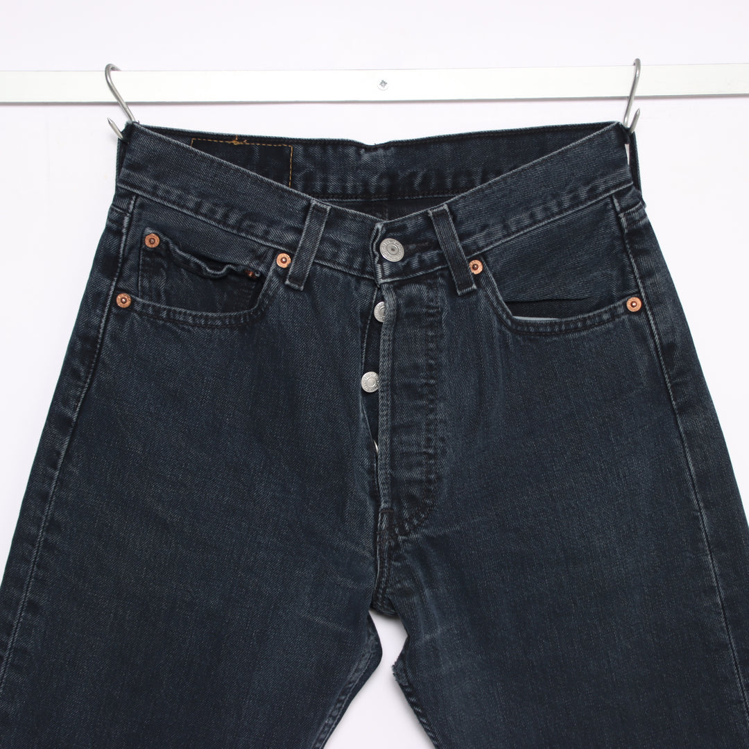 Levi's 501 regular fit W27 L32 jeans vintage in denim da donna