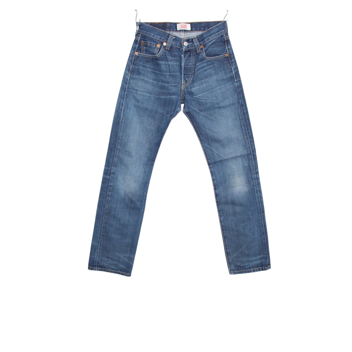 Levi's 501 regular fit W27 L32 jeans vintage in denim da donna