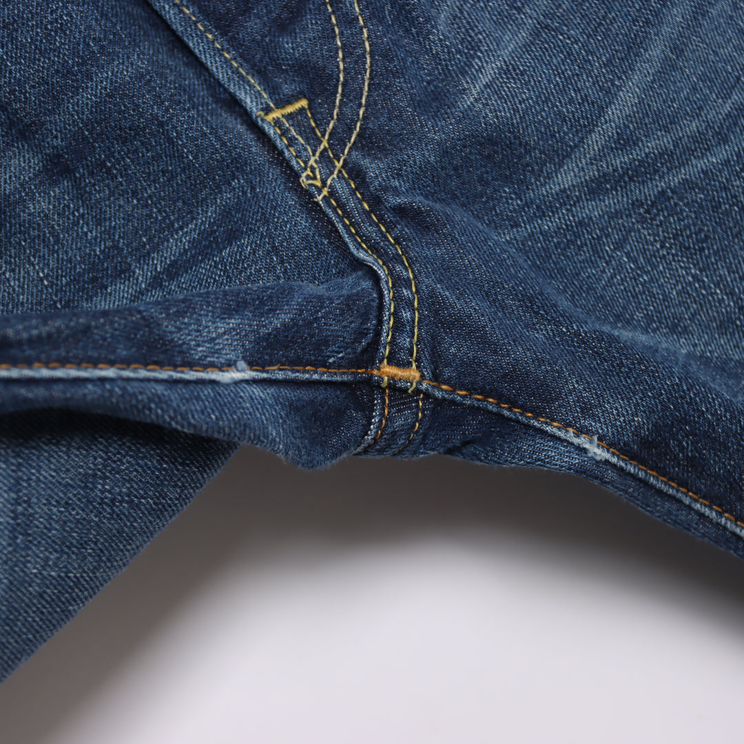 Levi's 501 regular fit W27 L32 jeans vintage in denim da donna
