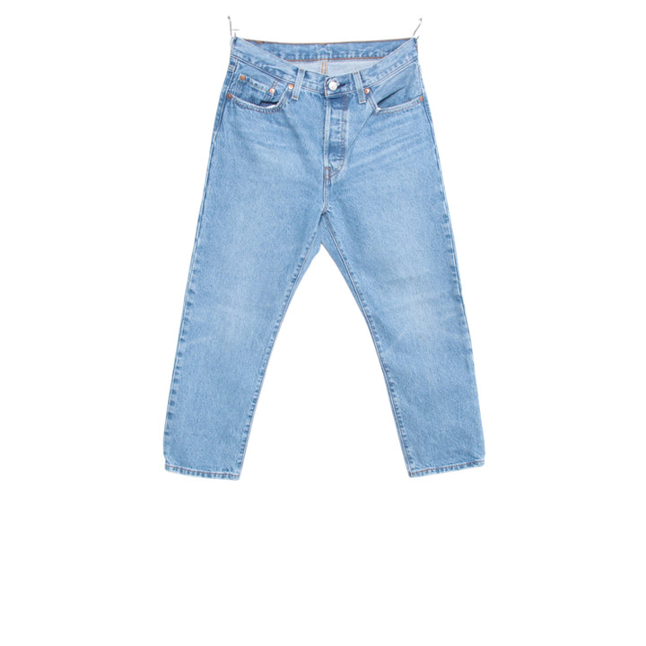 Levi's 501 regular fit W28 L26 jeans in denim da donna