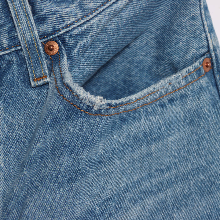 Levi's 501 regular fit W28 L26 jeans in denim da donna