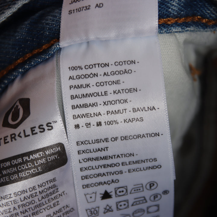 Levi's 501 regular fit W28 L26 jeans in denim da donna