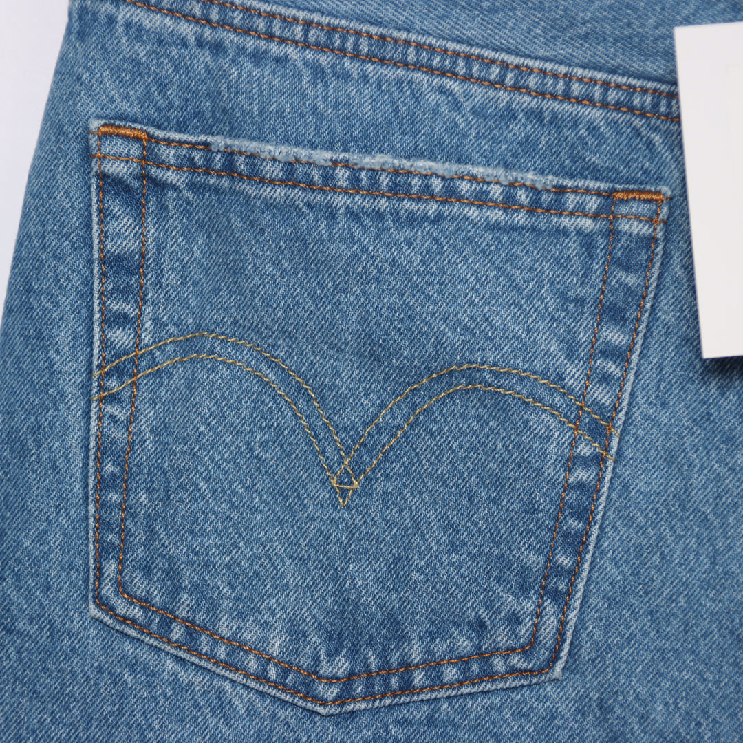 Levi's 501 regular fit W28 L26 jeans in denim da donna
