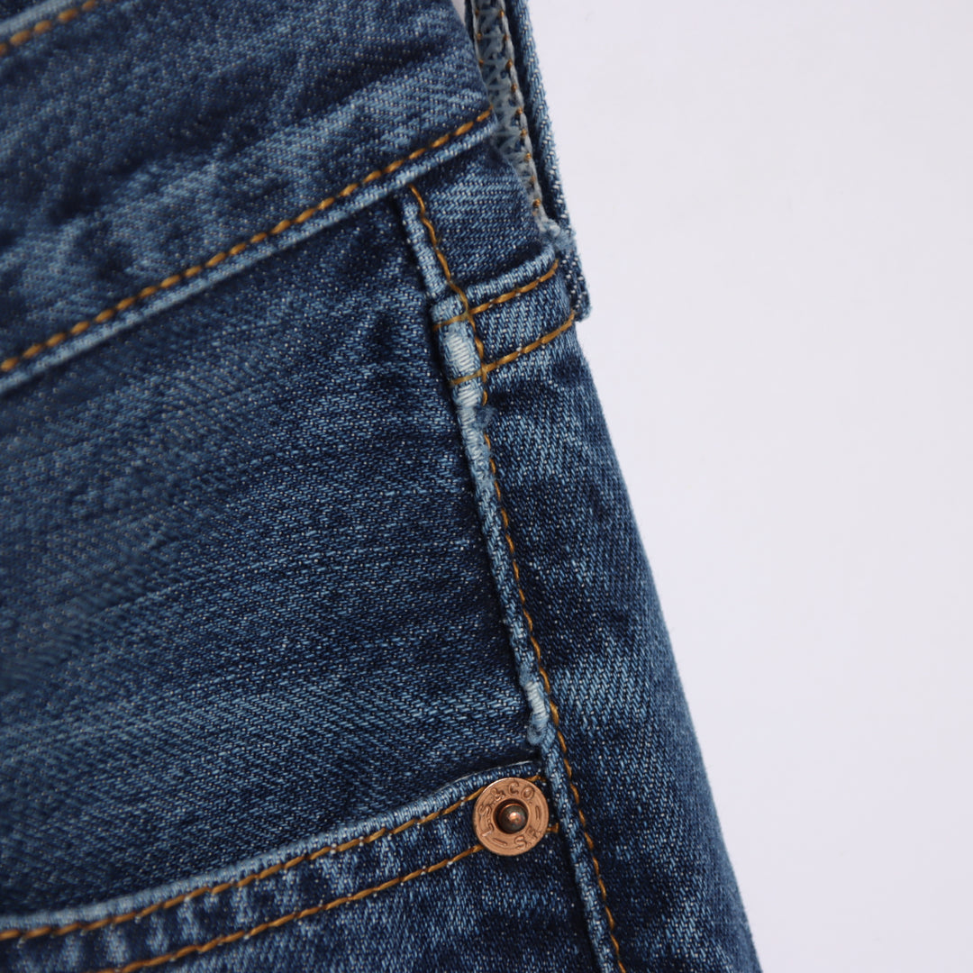 Levi's 501 regular fit W28 L30 jeans vintage in denim da donna