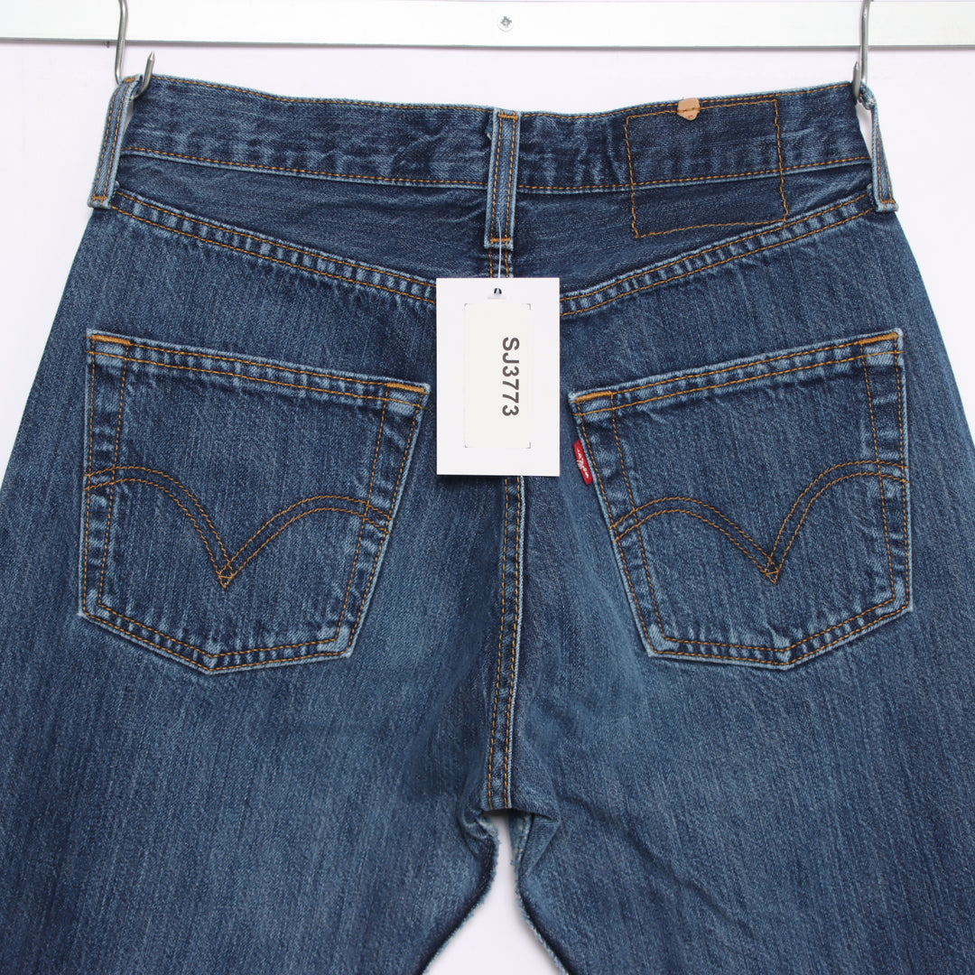 Levi's 501 regular fit W28 L30 jeans vintage in denim da donna
