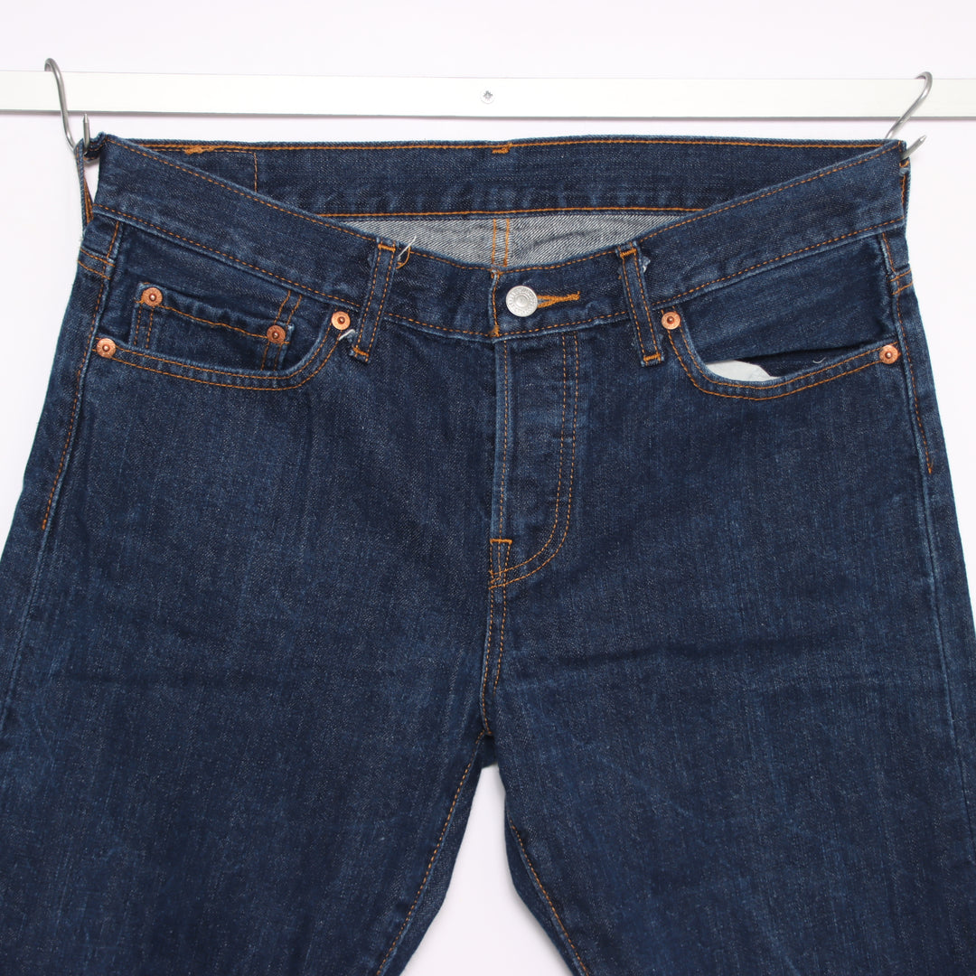 Levi's 501 regular fit W28 L32 jeans in denim da donna