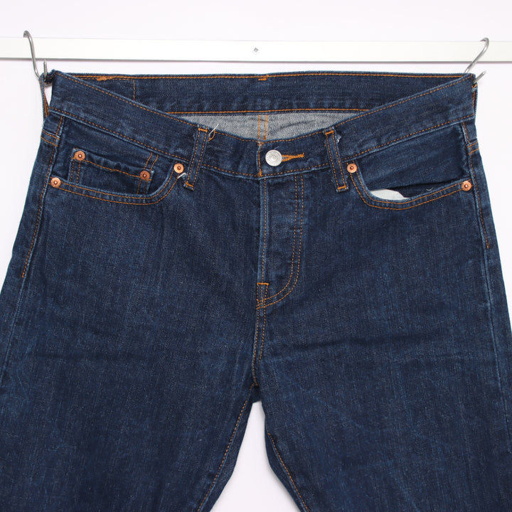 Levi's 501 regular fit W28 L32 jeans in denim da donna
