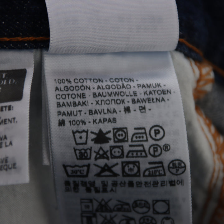 Levi's 501 regular fit W28 L32 jeans in denim da donna