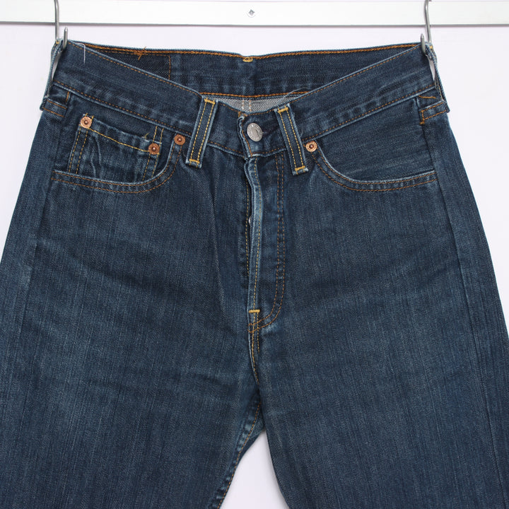 Levi's 501 regular fit W28 L32 jeans vintage in denim da donna