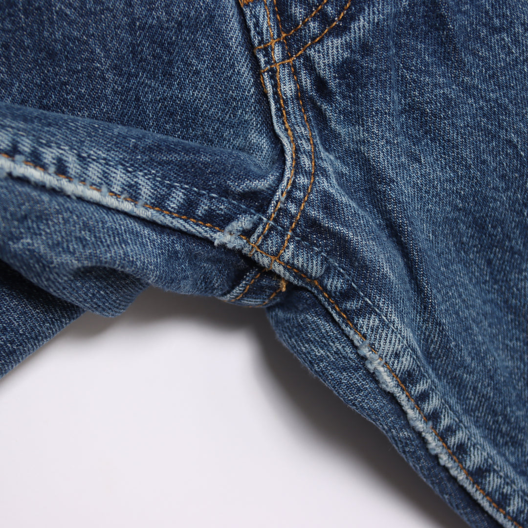 Levi's 501 regular fit W28 L34 jeans vintage in denim da donna