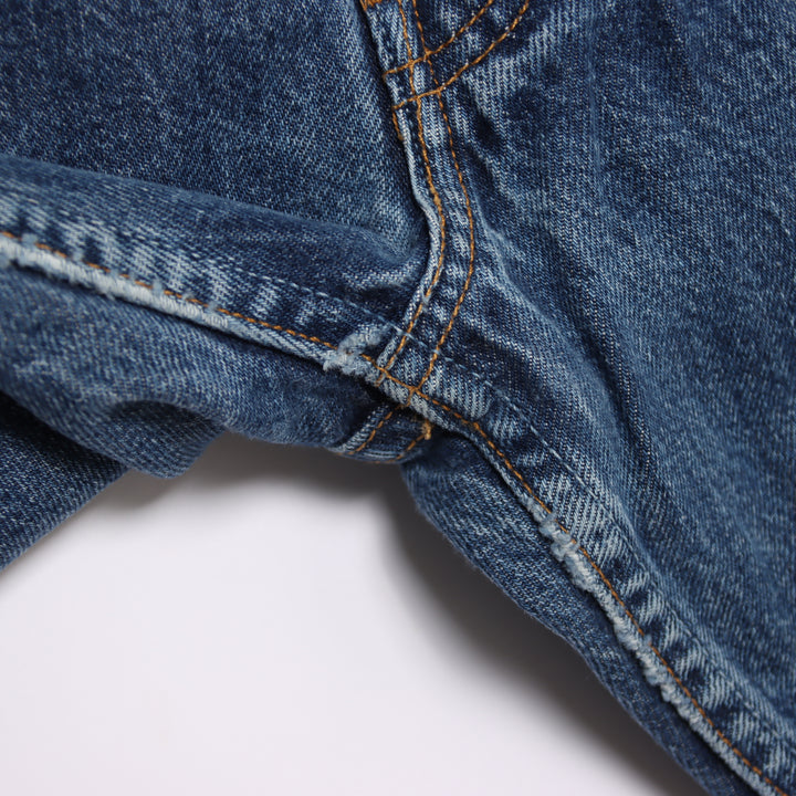Levi's 501 regular fit W28 L34 jeans vintage in denim da donna