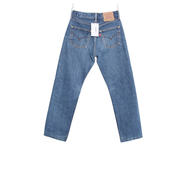 Levi's 501 regular fit W28 L34 jeans vintage in denim da donna
