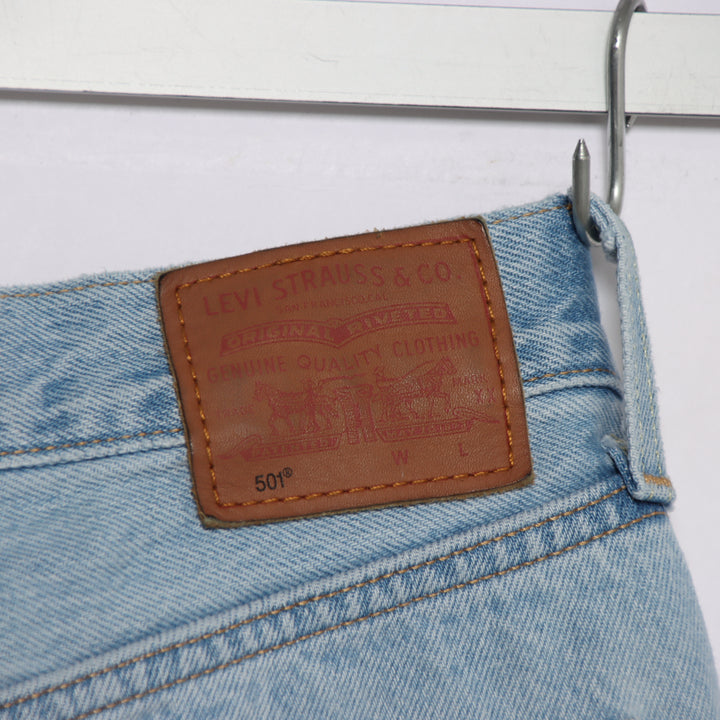 Levi's 501 regular fit W29 L28 jeans in denim da donna
