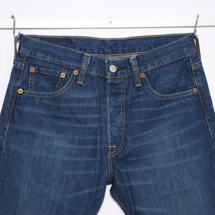 Levi's 501 regular fit W29 L32 jeans in denim da donna