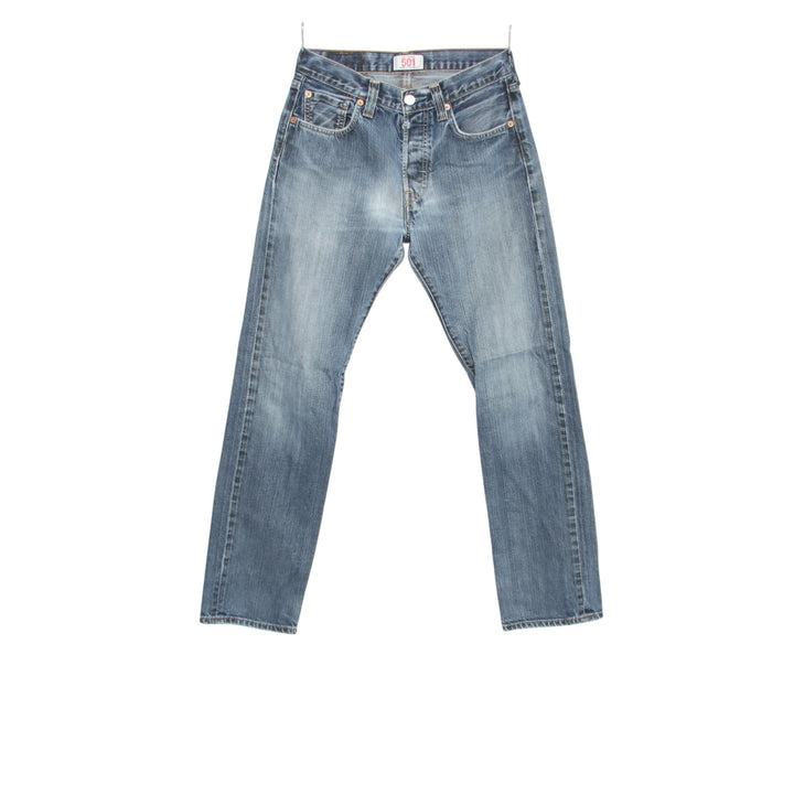 Levi's 501 regular fit W29 L32 jeans vintage in denim da donna