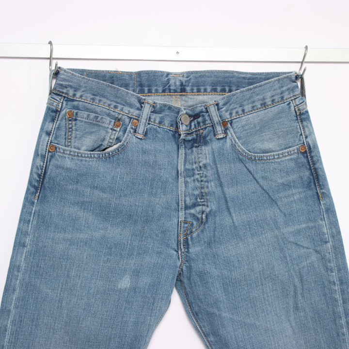 Levi's 501 regular fit W29 L34 jeans in denim da donna