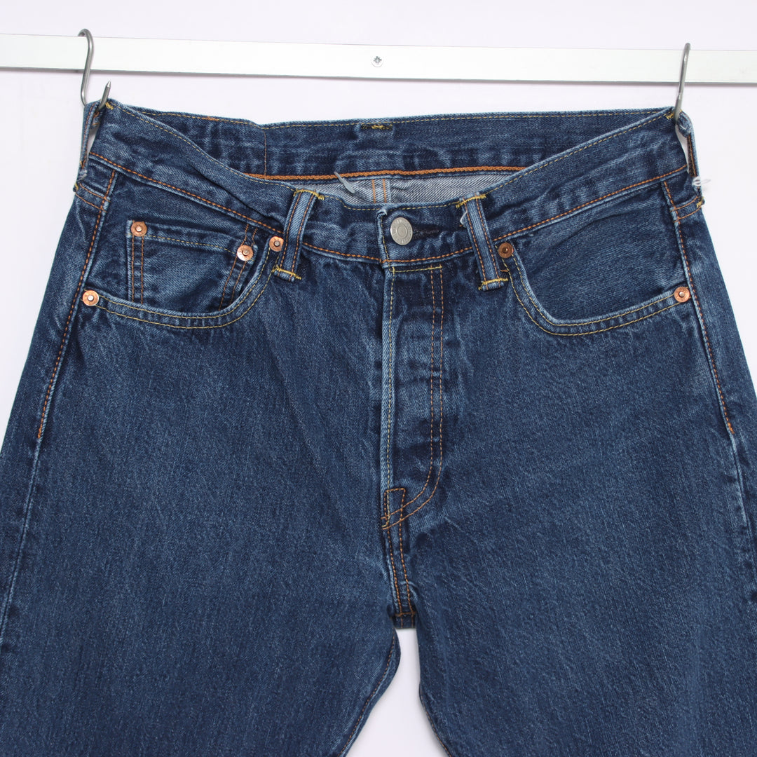 Levi's 501 regular fit W29 L34 jeans vintage in denim da donna
