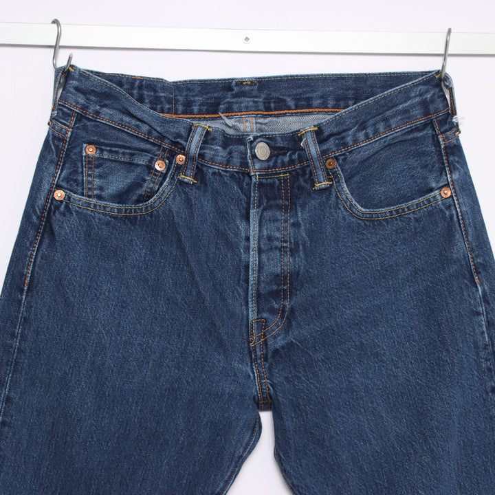 Levi's 501 regular fit W29 L34 jeans vintage in denim da donna