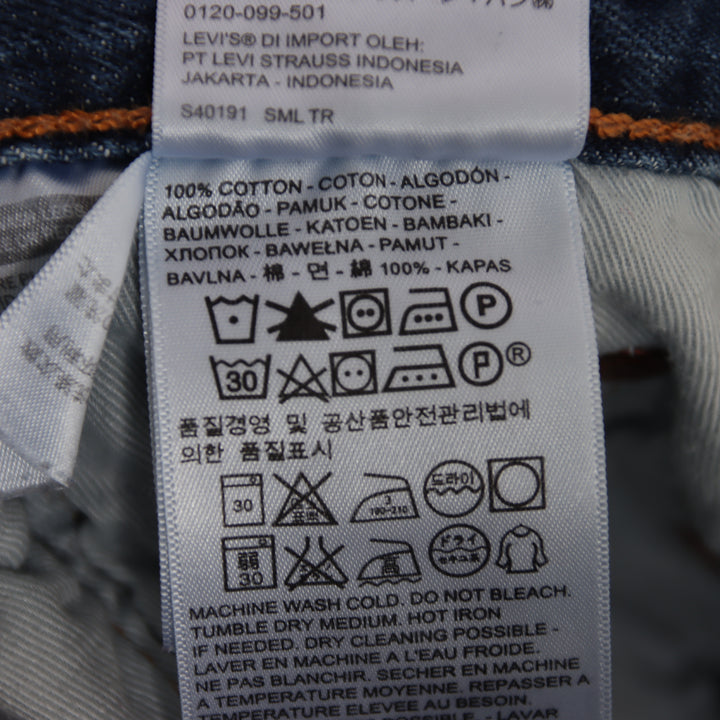 Levi's 501 regular fit W29 L34 jeans vintage in denim da donna