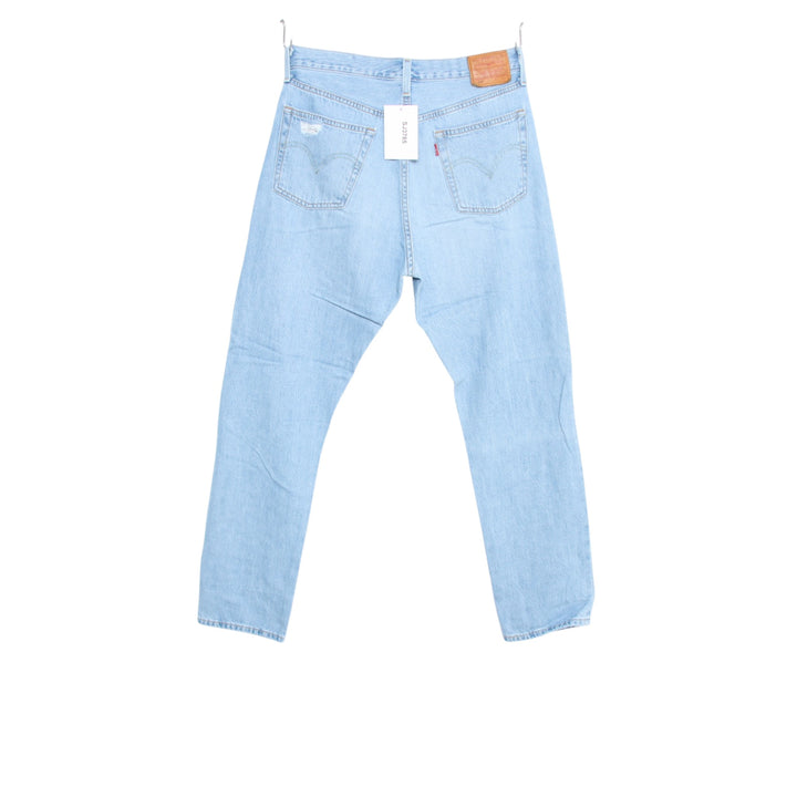 Levi's 501 regular fit W30 L30 jeans custom in denim unisex