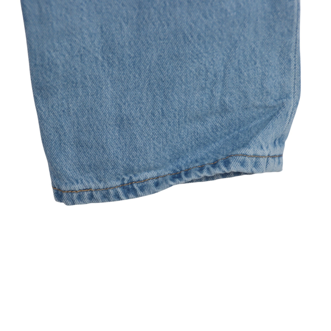 Levi's 501 regular fit W30 L30 jeans custom in denim unisex
