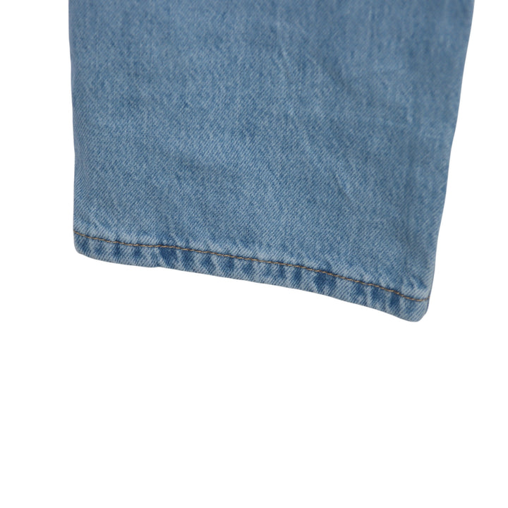 Levi's 501 regular fit W30 L30 jeans custom in denim unisex