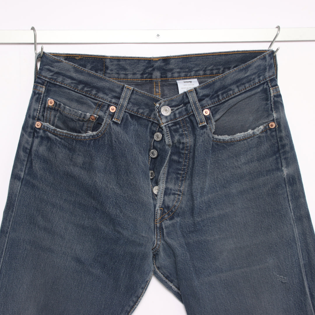 Levi's 501 regular fit W30 L30 jeans vintage in denim unisex