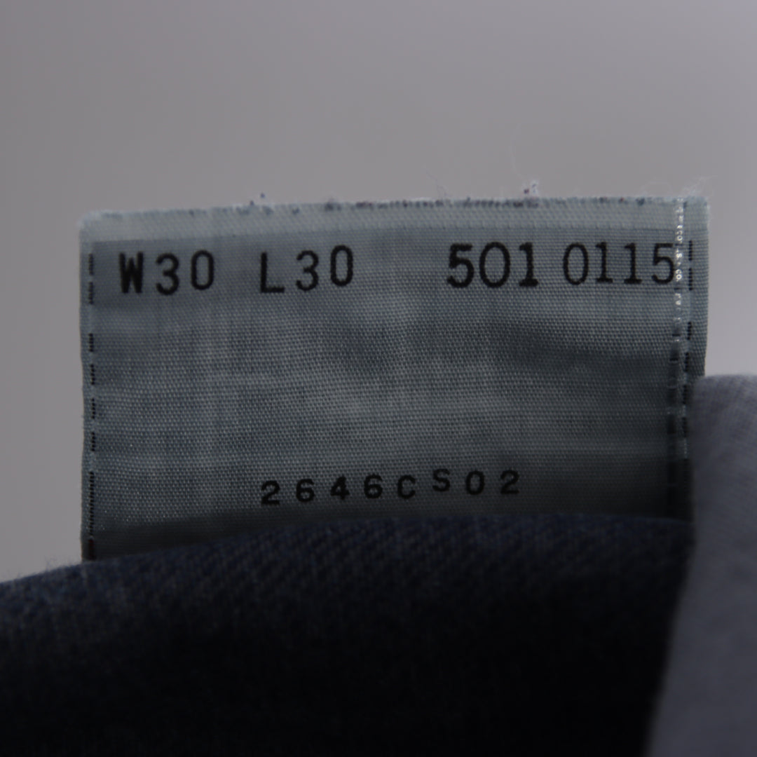 Levi's 501 regular fit W30 L30 jeans vintage in denim unisex