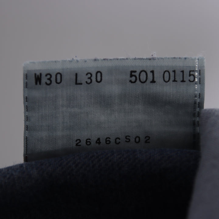 Levi's 501 regular fit W30 L30 jeans vintage in denim unisex