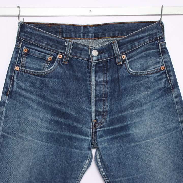 Levi's 501 regular fit W30 L34 jeans vintage in denim unisex