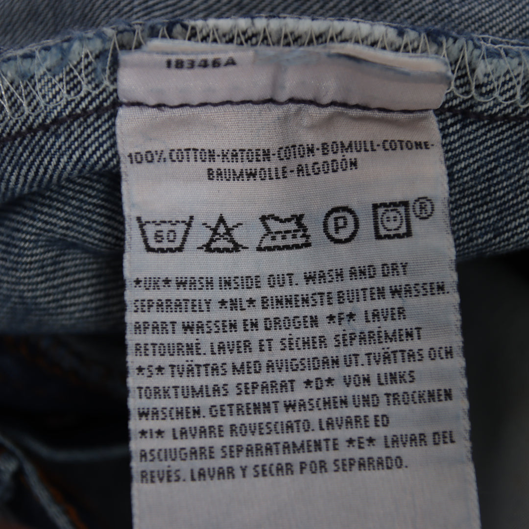 Levi's 501 regular fit W30 L34 jeans vintage in denim unisex