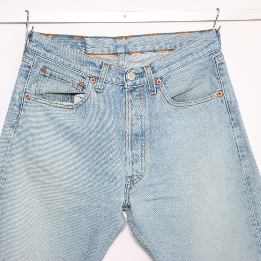 Levi's 501 regular fit W31 L30 jeans vintage in denim unisex