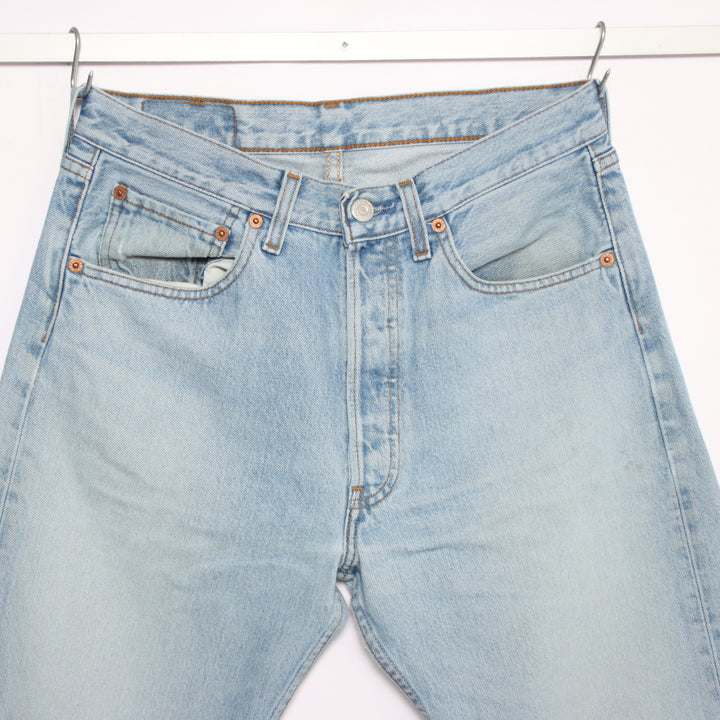 Levi's 501 regular fit W31 L30 jeans vintage in denim unisex