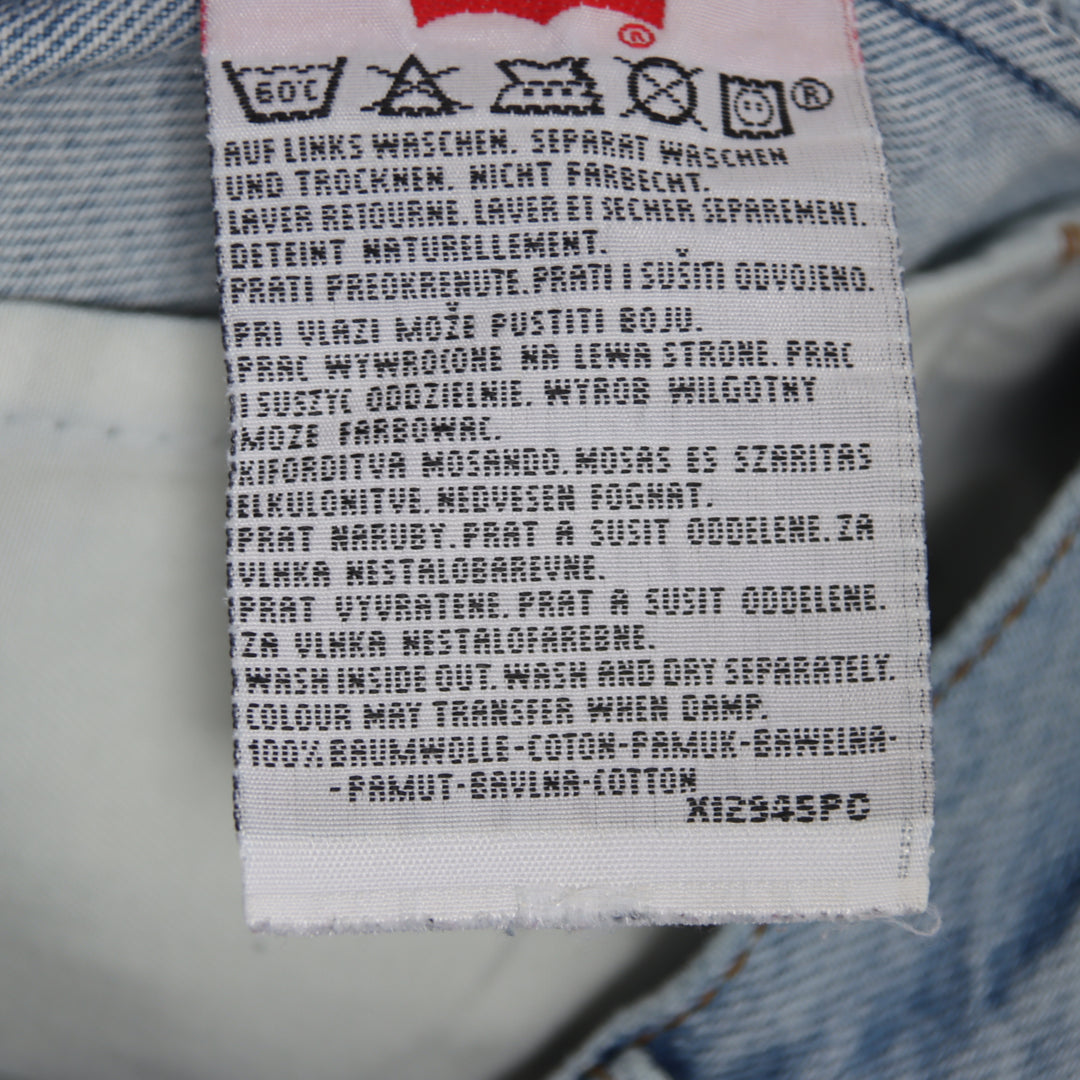 Levi's 501 regular fit W31 L30 jeans vintage in denim unisex