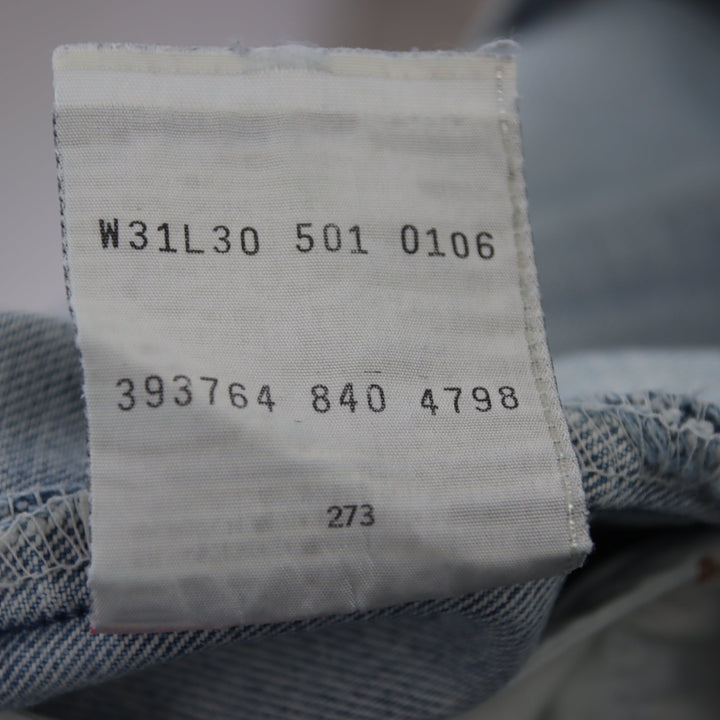 Levi's 501 regular fit W31 L30 jeans vintage in denim unisex