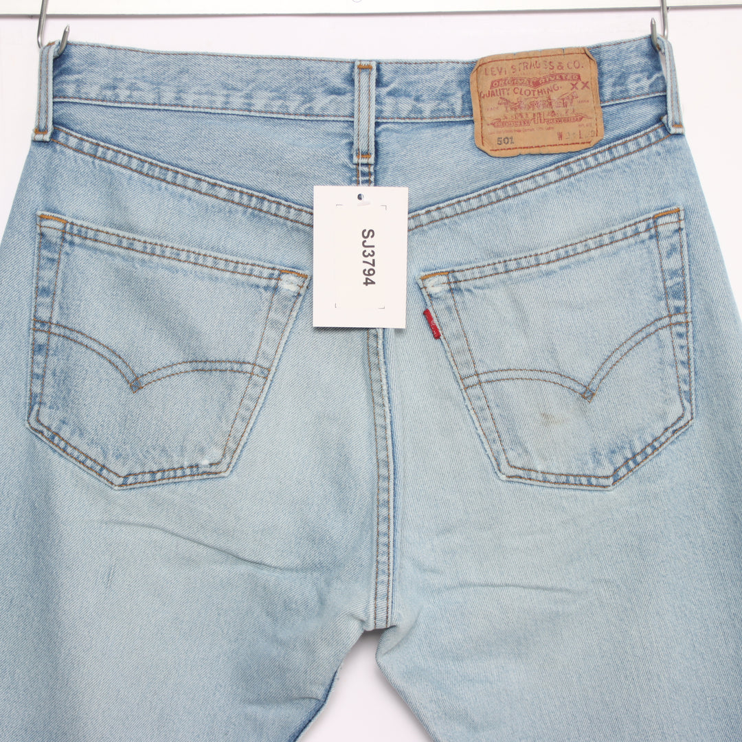 Levi's 501 regular fit W31 L30 jeans vintage in denim unisex