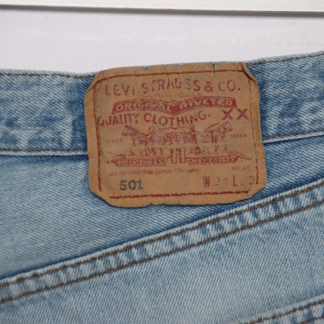 Levi's 501 regular fit W31 L30 jeans vintage in denim unisex