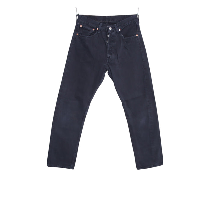 Levi's 501 regular fit W31 L30 jeans vintage in denim blu unisex